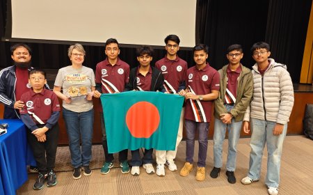 রোবোফেস্ট ২০২৬ বিশ্ব চ্যাম্পিয়নশিপে বাংলাদেশের তরুণদের সাফল্য