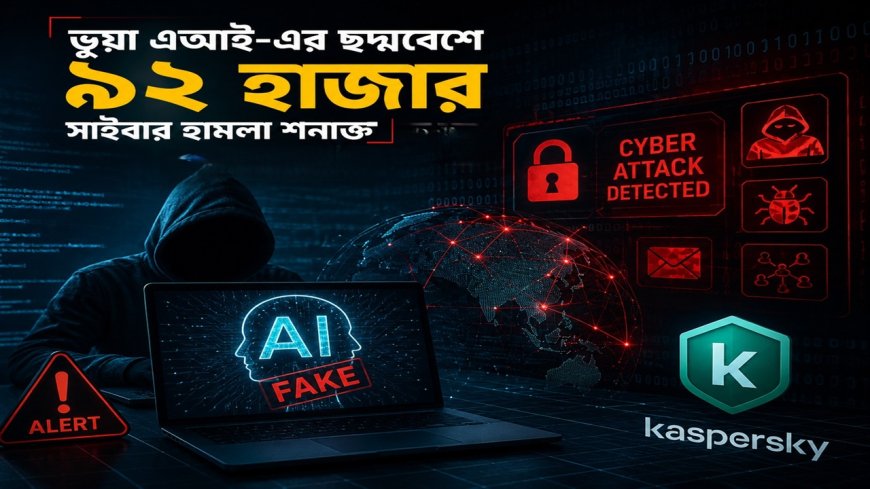 এআইয়ের ছদ্মবেশে সাইবার হামলা, বছরের শুরুতেই ৯২ হাজার ম্যালওয়্যার আক্রমণ