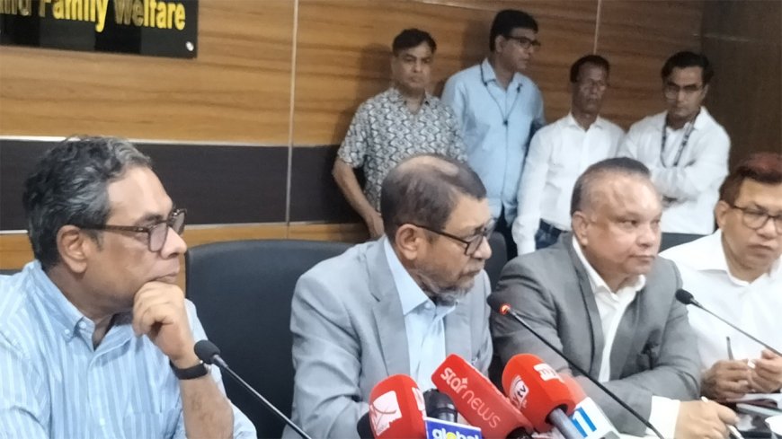 ডেঙ্গুর চিকিৎসায় বেসরকারি হাসপাতালে ৮০% পর্যন্ত ছাড়ের আহ্বান স্বাস্থ্যমন্ত্রীর